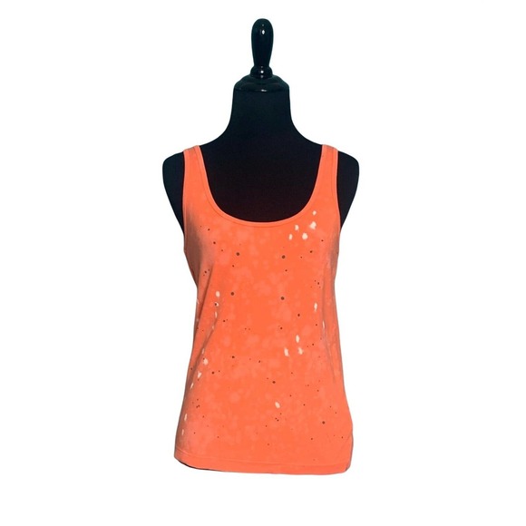 Ralph Lauren Rugby orange tie dye tank top size Large - Picture 1 of 5